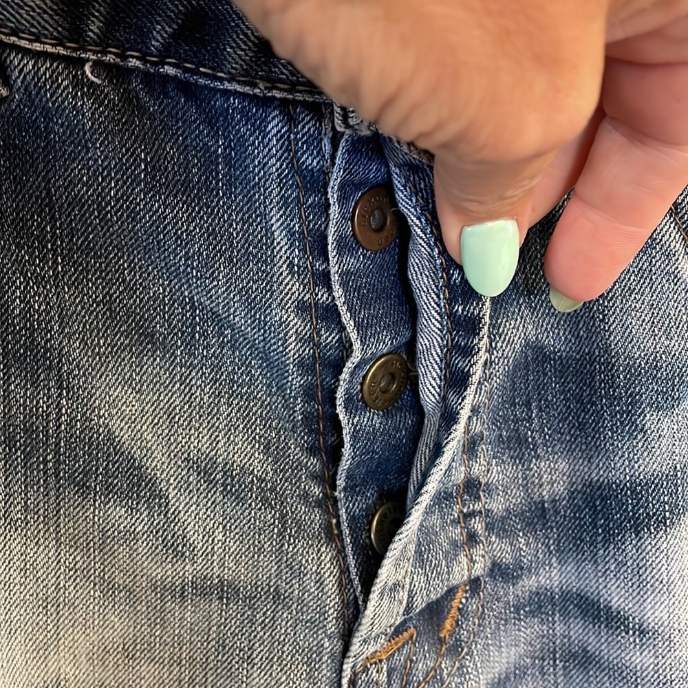 Sicko Denim SPECIAL SELECTION Vintage men’s distressed ripped jeans euro 40 / 31 - Picture 6 of 16